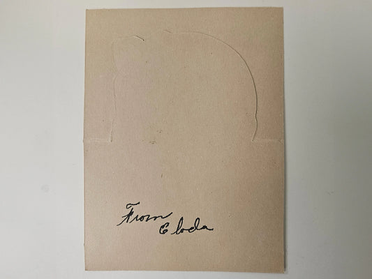 Valentines Day Card "I'll say you're smart cause you've caught my heart" - 1920s Children's artist