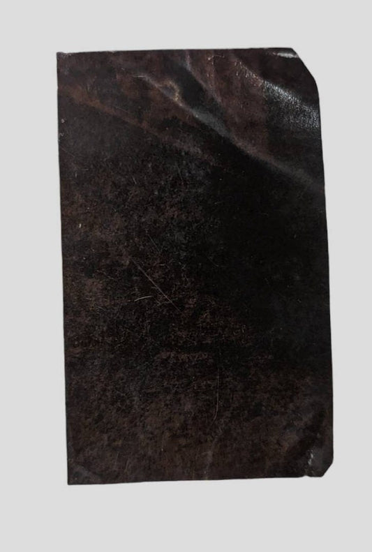 Back of tintype photo.