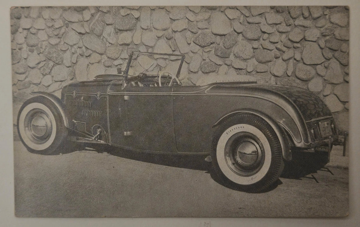 PR? & Description - Vintage Photo 1932 Ford roadster