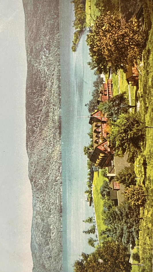 Across from Silver Bay - Lake George, New York - Copyright, 1904. By Detroit Photographic Co. - Vintage Postcard