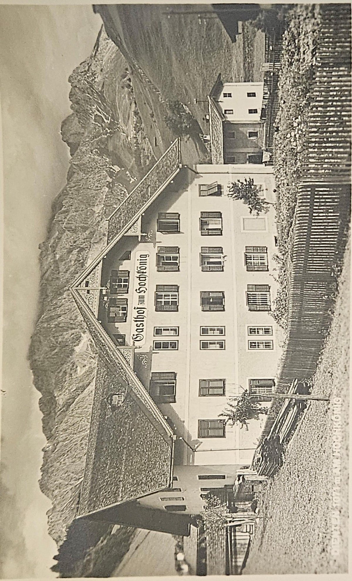 RPPC Dienten Am Hochkonig Austria Hotel In Mountains Post WW2- Vintage Austria  Postcard