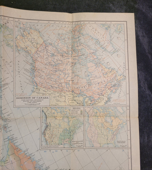 Map of Canada - 1936
