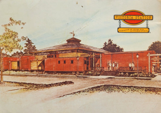 Victoria Station - Honolulu, Hawaii - 1970s Postcard