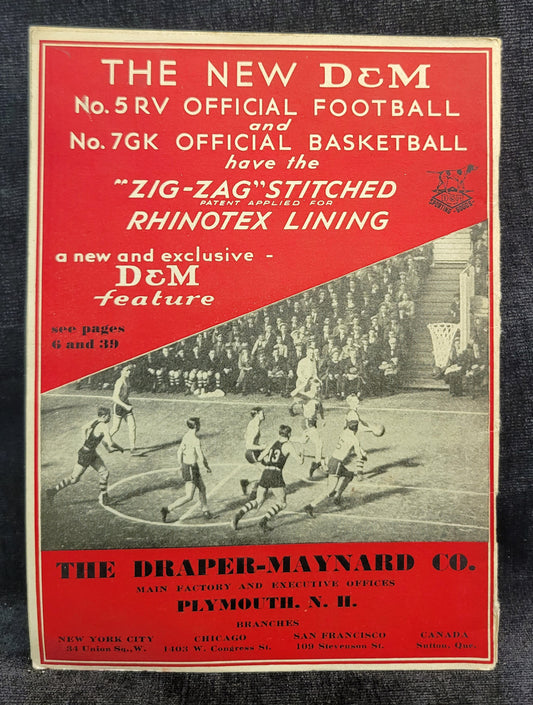 D&M - Coaches' and Players' Handbook - 1931-1392