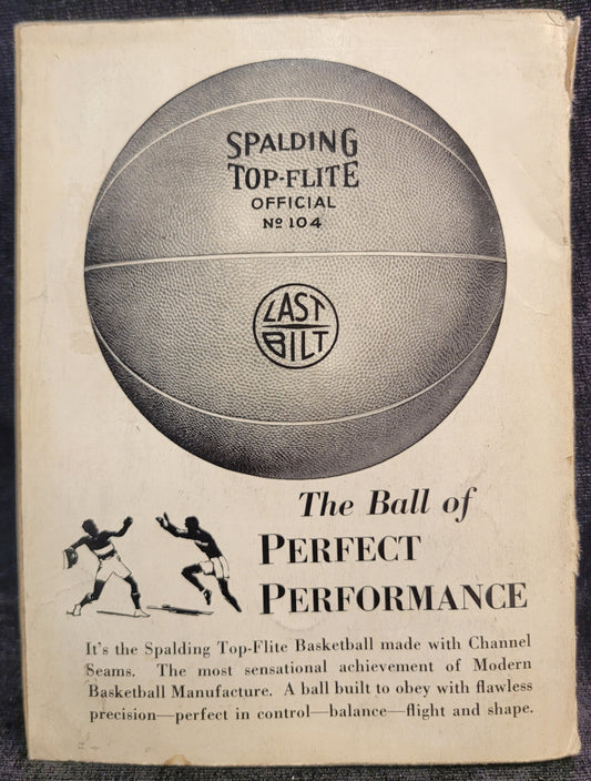 Spalding's Basketball - Official Guide - 1939-1940