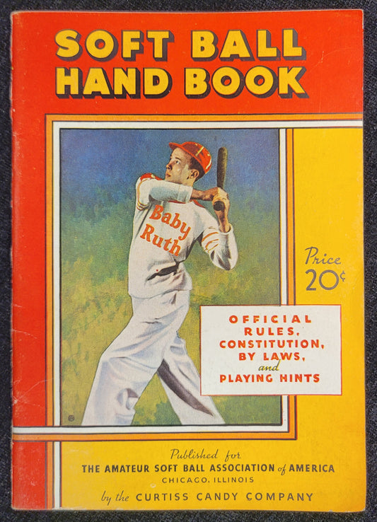 Softball Handbook: Official Rules, Constitutions, By Laws, and Playing HInts - 1935