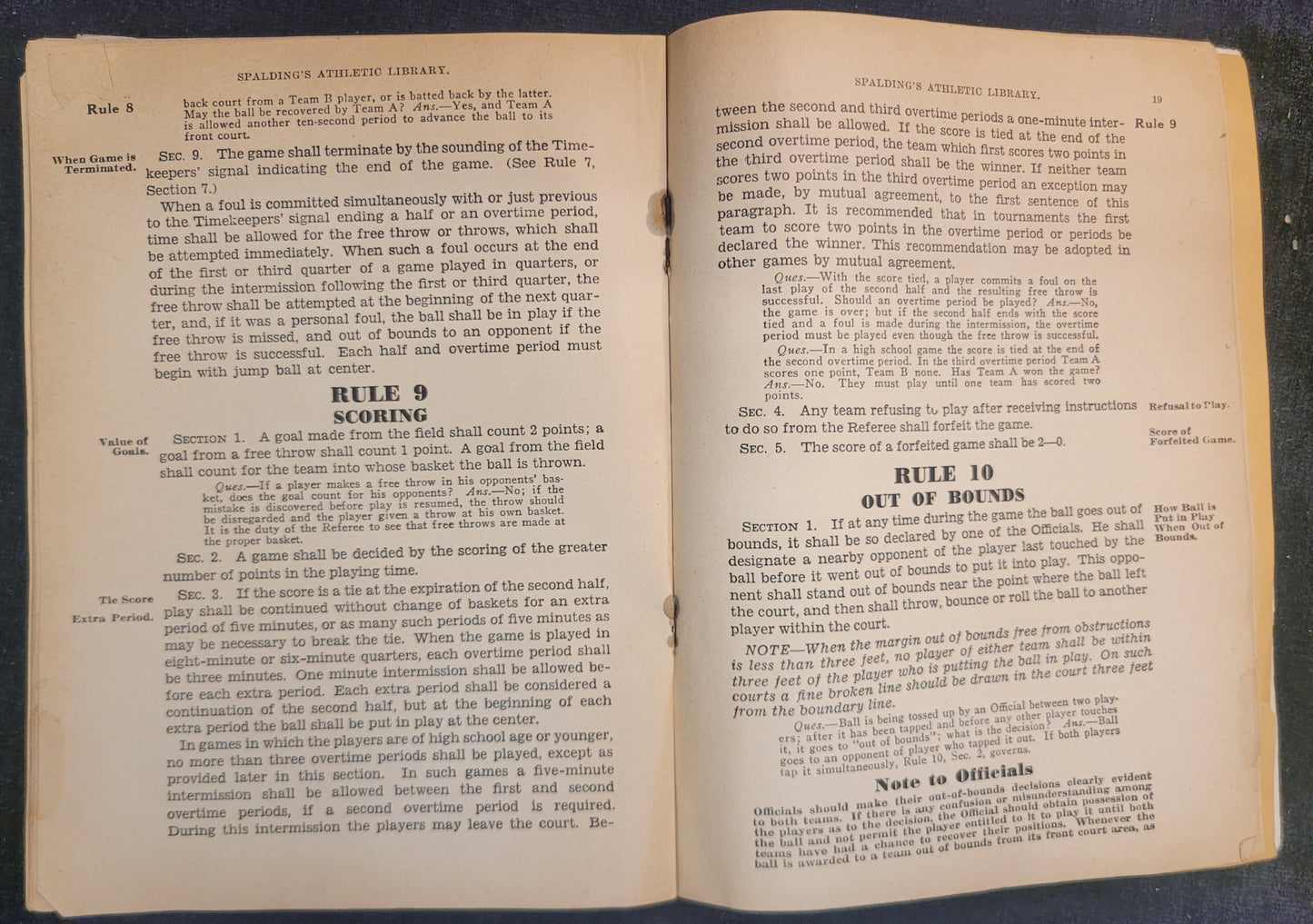 Spalding's Official Basketball Guide and Playing Rules - 1936-37