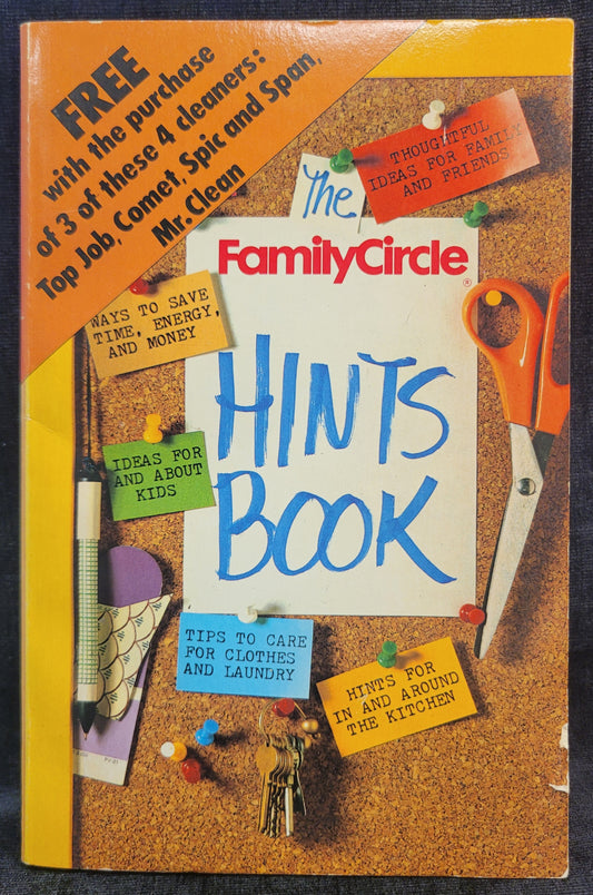 The Family Circle HInts Book edited by Erika Douglas - 1982