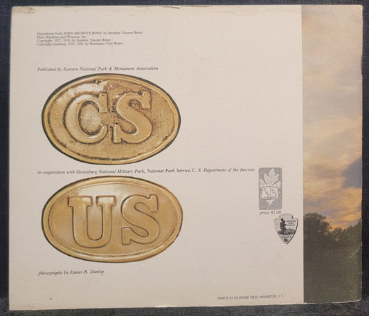 Gettysburg: High Watermark of the Confederacy With Photographs by James R Dunlop - 1963