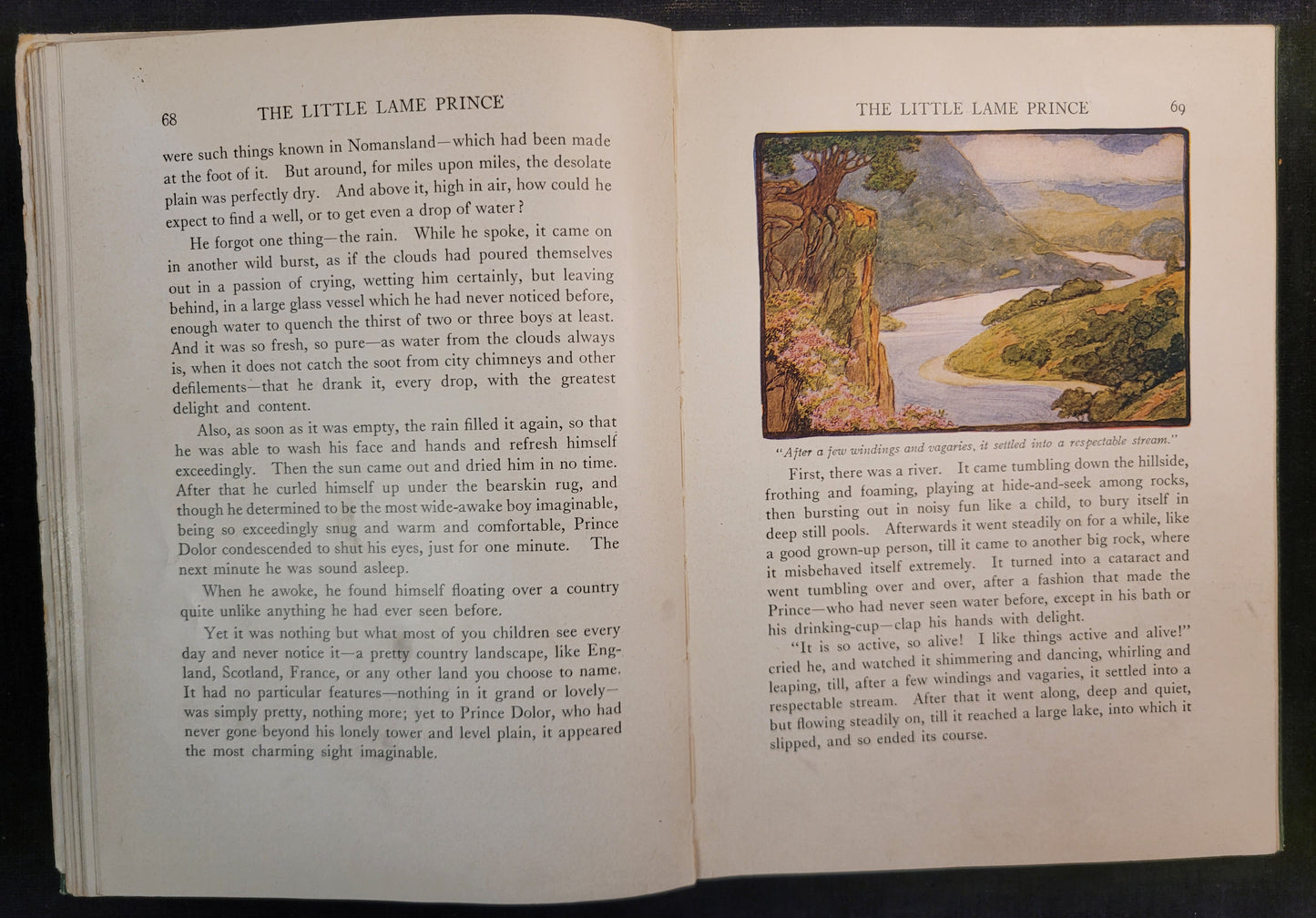 The Little Lame Prince and His Travelling Cloak by Miss Mulock - Illustrations by Hope Dunlap - 1909