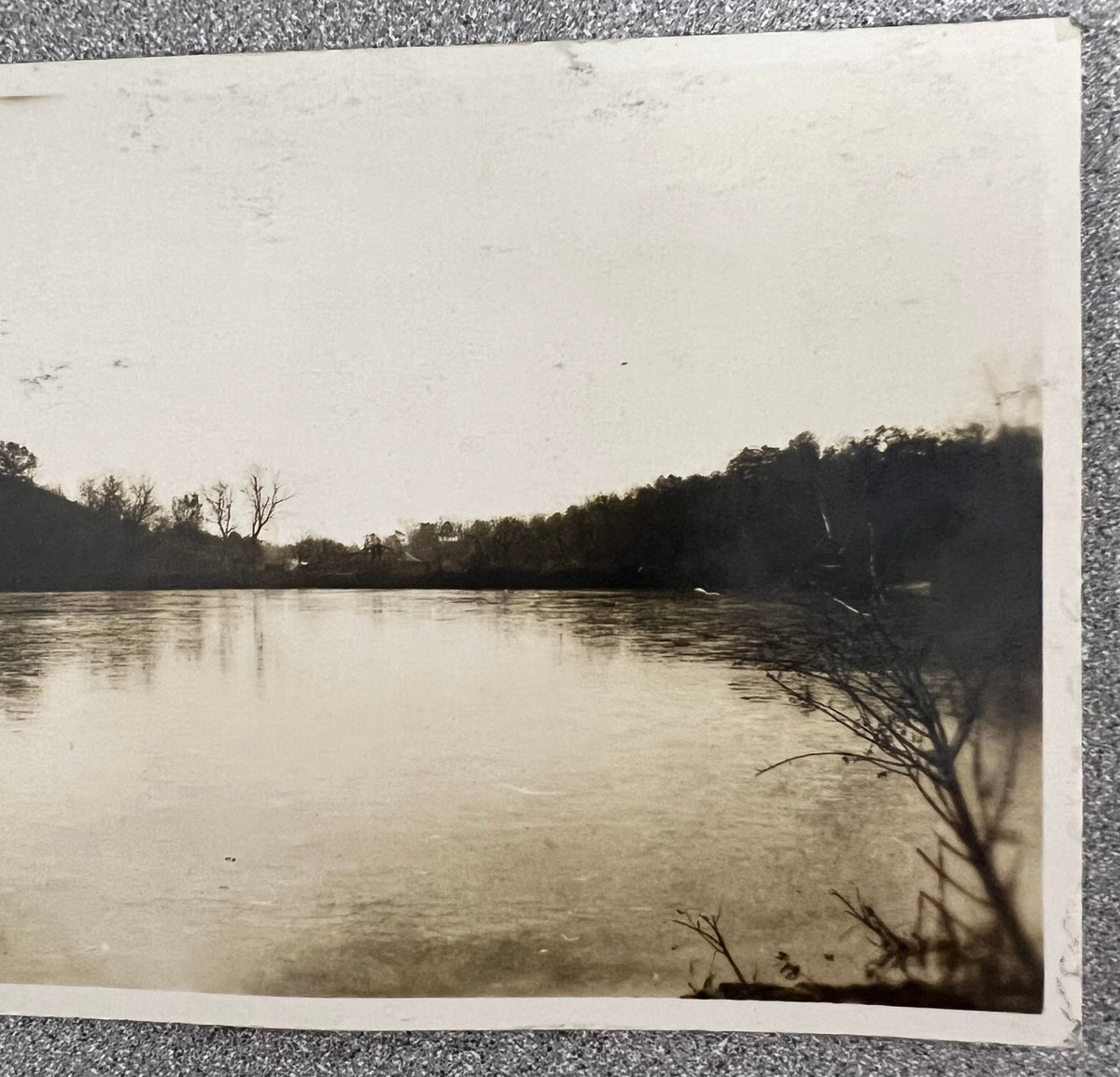 PR? - Lake Scene Madrid, Iowa Vintage Postcard