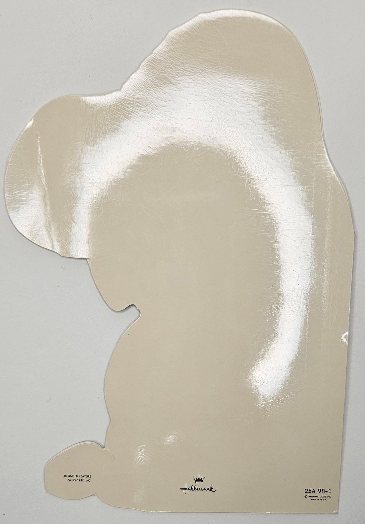 Snoopy Anniversary Hallmark Card - "Keep Smiling" - Humorous - Charles Schultz collectible