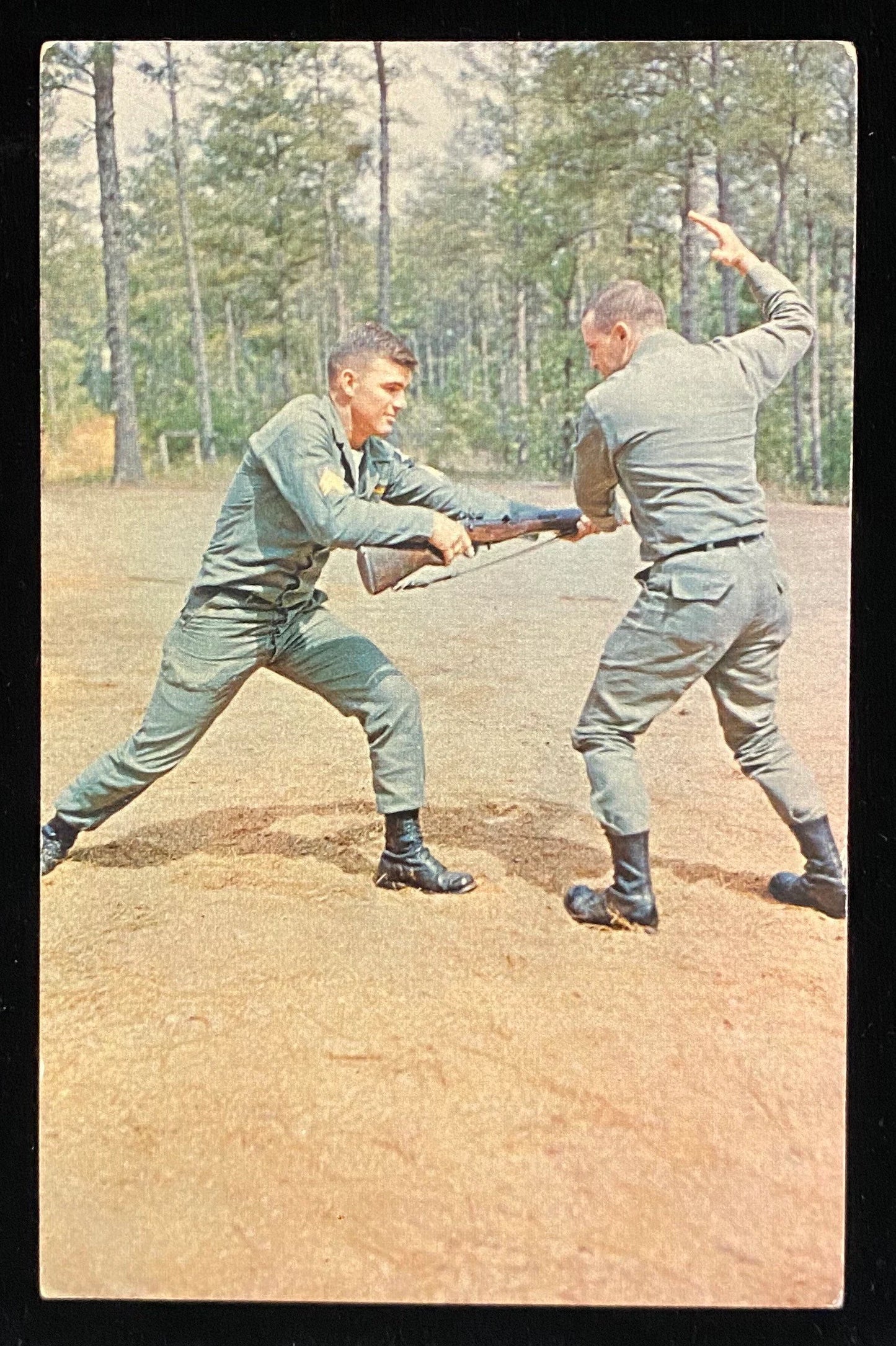 Ft. Benning, Georgia - Vintage Postcard