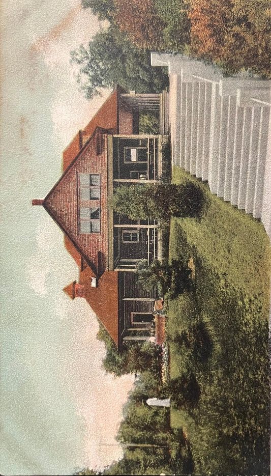 Refectory, Seneca Park, Rochester, New York - Printed in Germany - Vintage Postcard