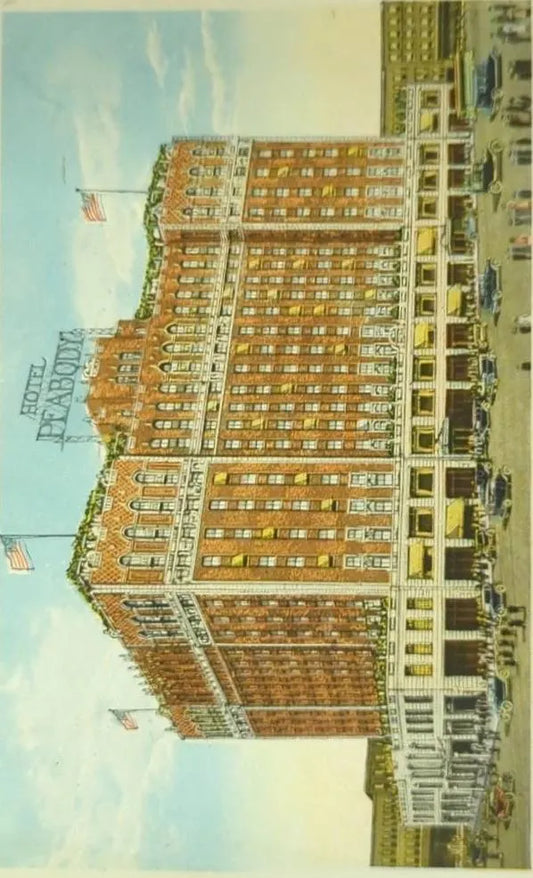 Peabody Hotel, Memphis, Tennessee - Vintage Postcard