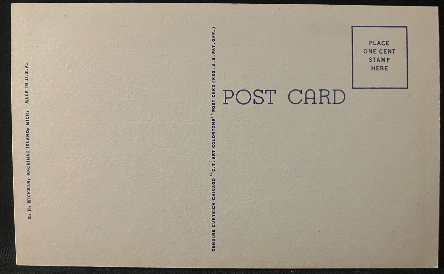 Pleasant Was the Journey Homeward - From Longfellow’s “Hiawatha” - Vintage Postcard