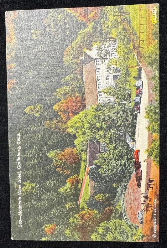 Mountain View Hotel - Gatlinburg, Tennessee Vintage Postcard