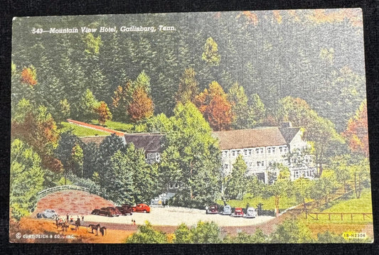 Mountain View Hotel - Gatlinburg, Tennessee Vintage Postcard