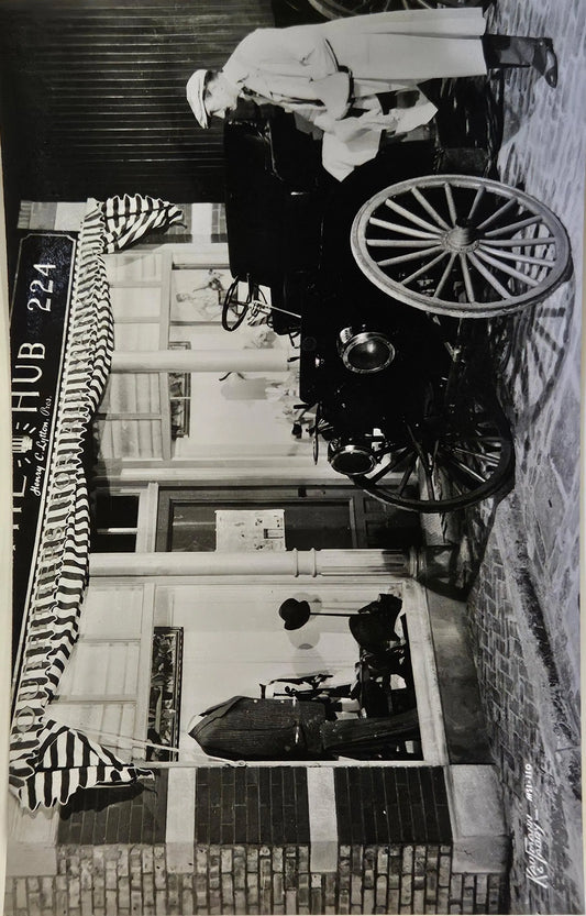 RPPC Chicago Gentlemen's Emporium - Museum of Science and Industry - Vintage Postcard