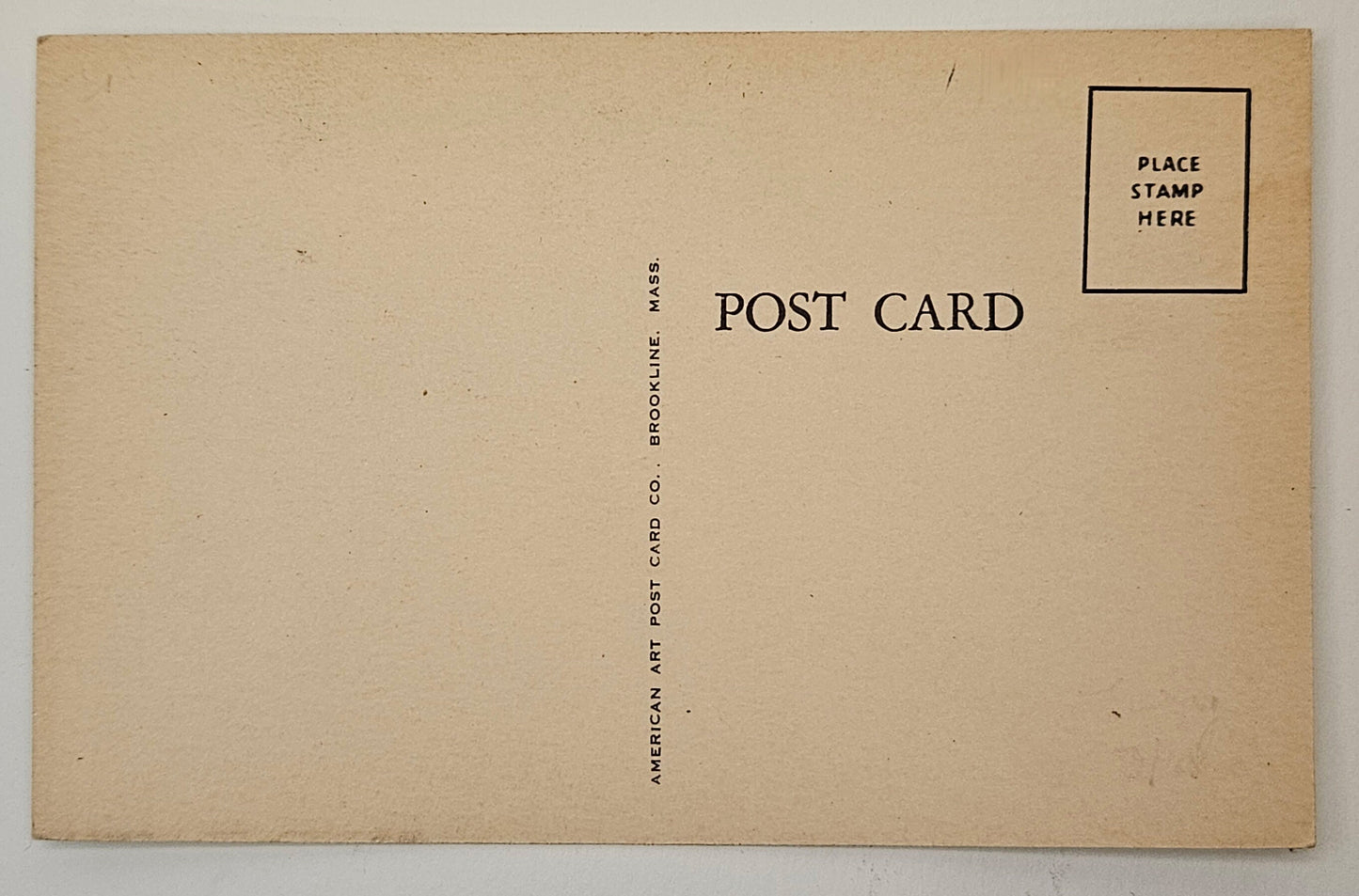 PR? & Description - RPPC Unitarian Church Conchord Massachusetts Photo - Vintage Postcard