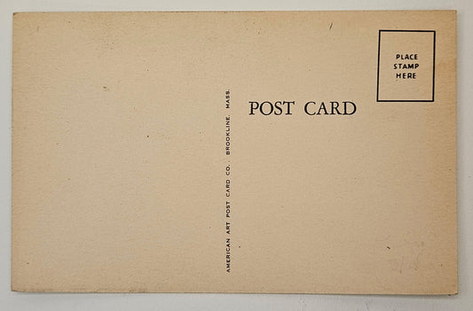 PR? & Description - RPPC Unitarian Church Conchord Massachusetts Photo - Vintage Postcard