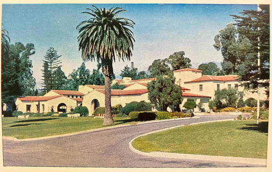 Biltmore Hotel, Santa Barbara, California - Vintage Hotel Postcard