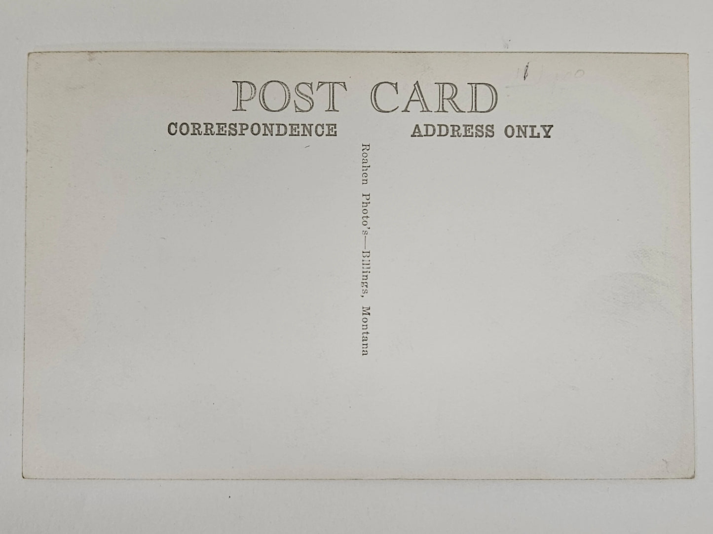 RPPC Scene From Billings, Montana - Red Lodge Highway To Cook City Entrance - Yellowstone Park -