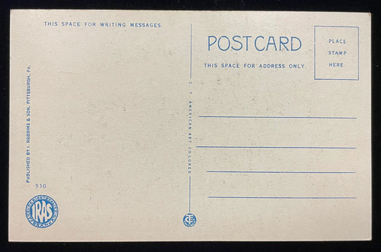 Rogers Court - Ashland, Kentucky - Vintage Postcard