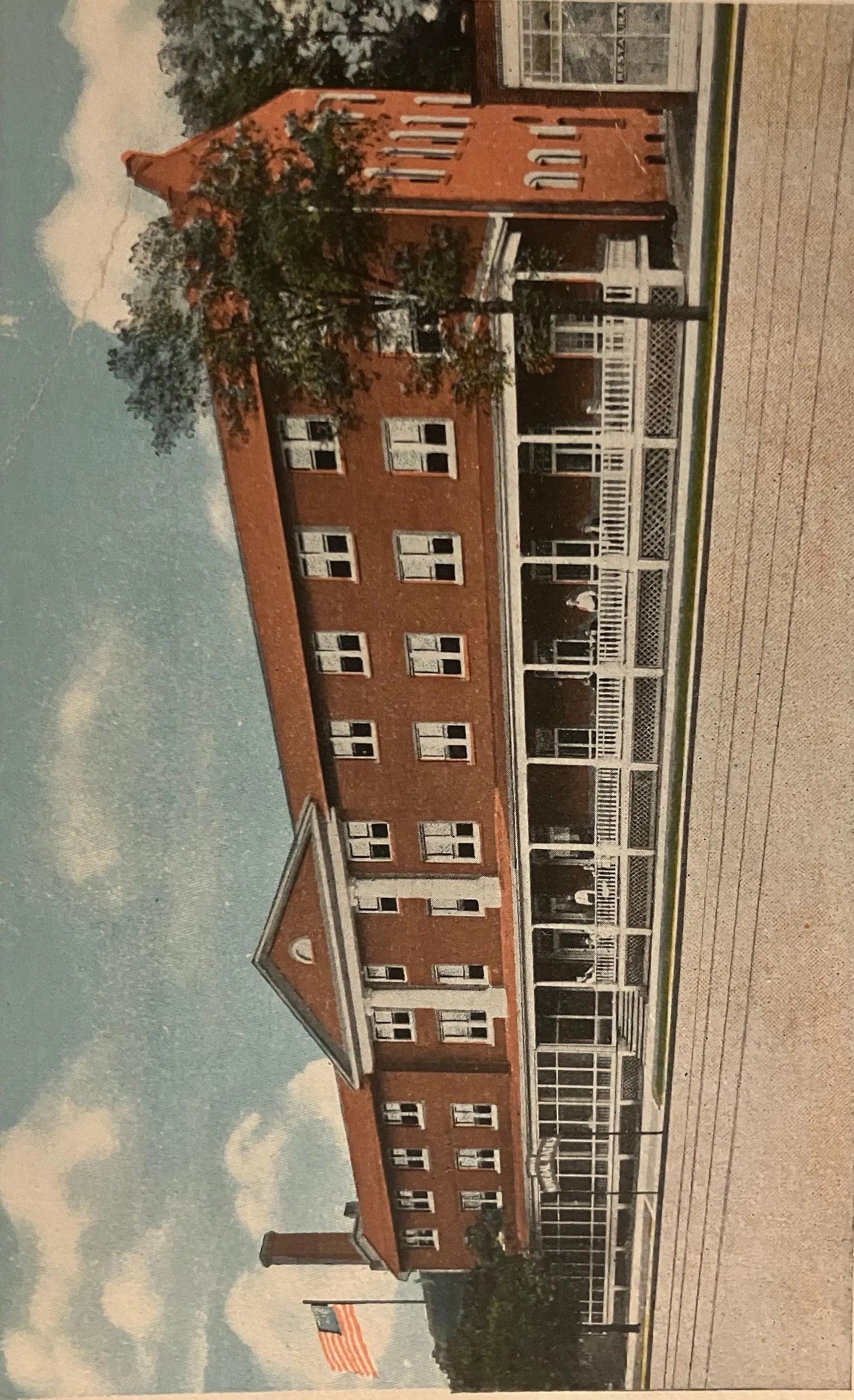 Premier Mineral Baths, “The Old Original,” Benton Harbor, Michigan - Vintage Postcard