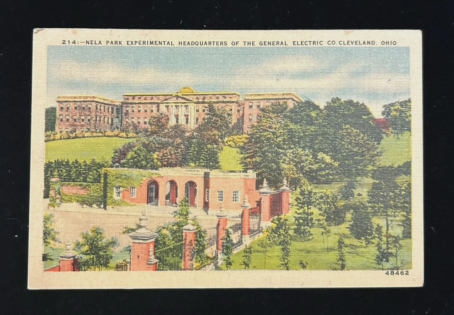 Nela Park Experimental Headquarters of the General Electric Co. Cleveland, Ohio- Vintage Postcard