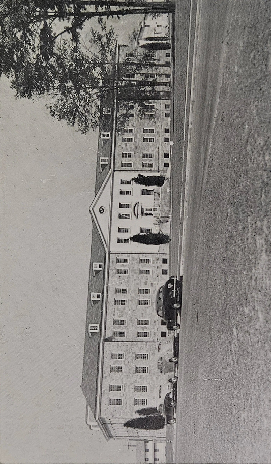 Auxiliary Barracks - Ordnance Training Center - Aberdeen Proving Ground - Maryland Photo Postcard