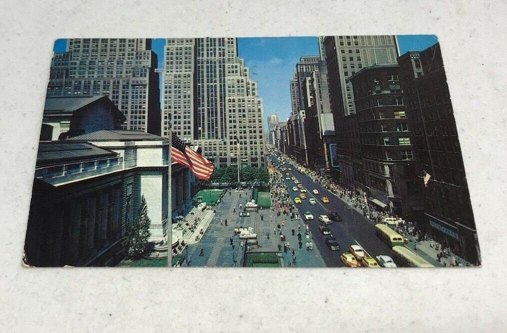 New York Vintage Postcard