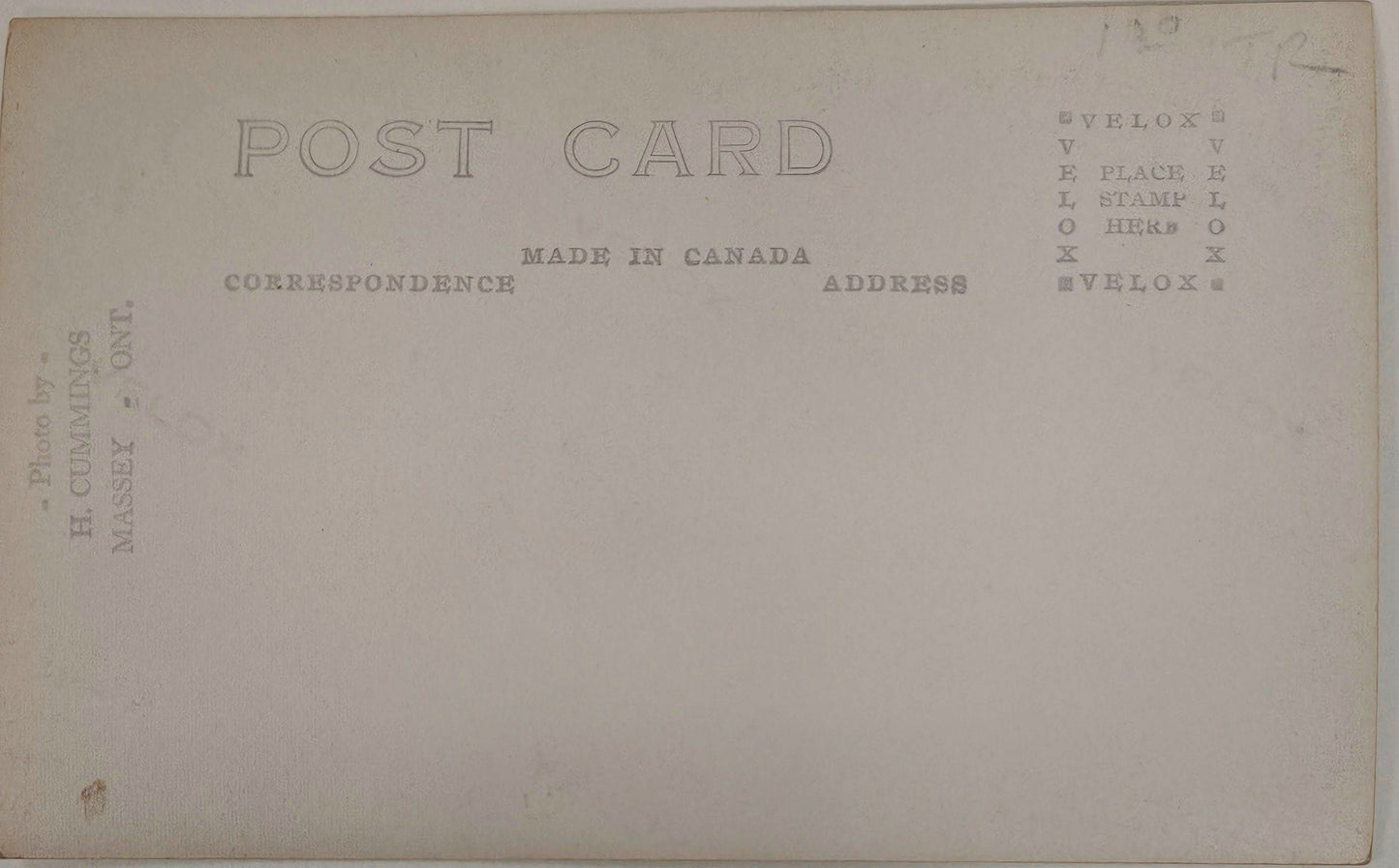 RPPC Rugged Beauty Near Espanola Ontario - H. Cummings Photo Postcard