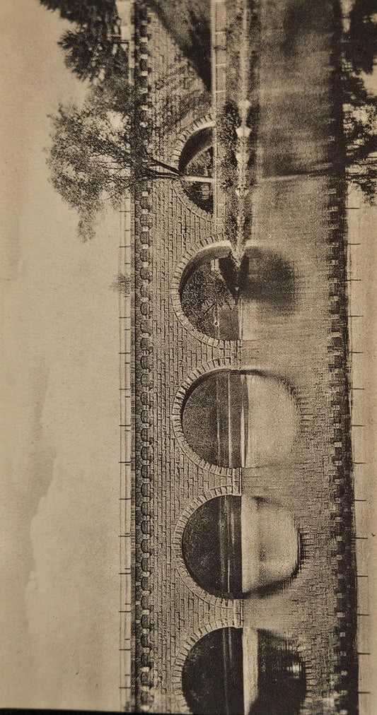 Metropolitan Bridge Northboro, Massachusetts Photo - Vintage pre 1906Postcard