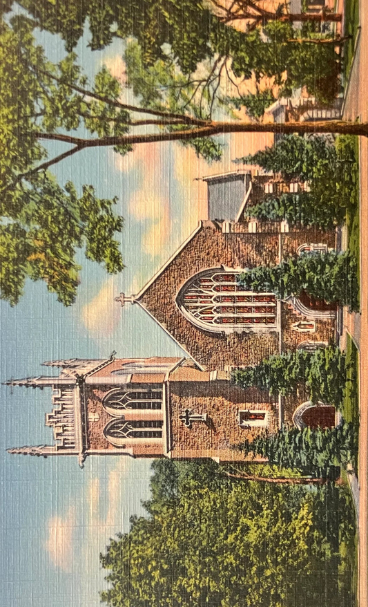 Christ Church - Greenwich, Connecticut - Vintage Church Postcard