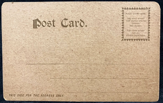 Luna Park Cleveland - Ohio -  Very Early Cleveland Postcard - 1905 Postcard - Advertising Post Card 