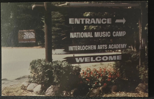 National Music Camp Interlochen Arts Academy, Interlochen, Michigan - Vintage Postcard