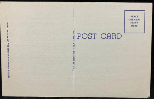 The Los Angeles County General Hospital, Los Angeles, California 1940 - Vintage Hospital Postcard