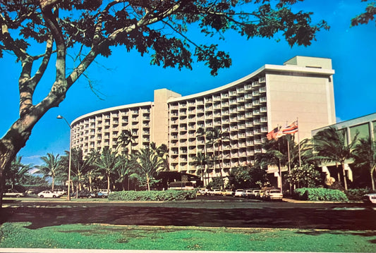 The Maui Surf Hotel on Maui, Hawaii  - Vintage Hotel Postcard