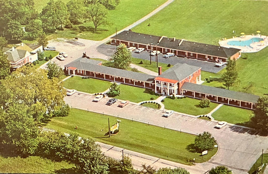 The Melrose Motel - Prospect, Kentucky - Vintage Motel Postcard