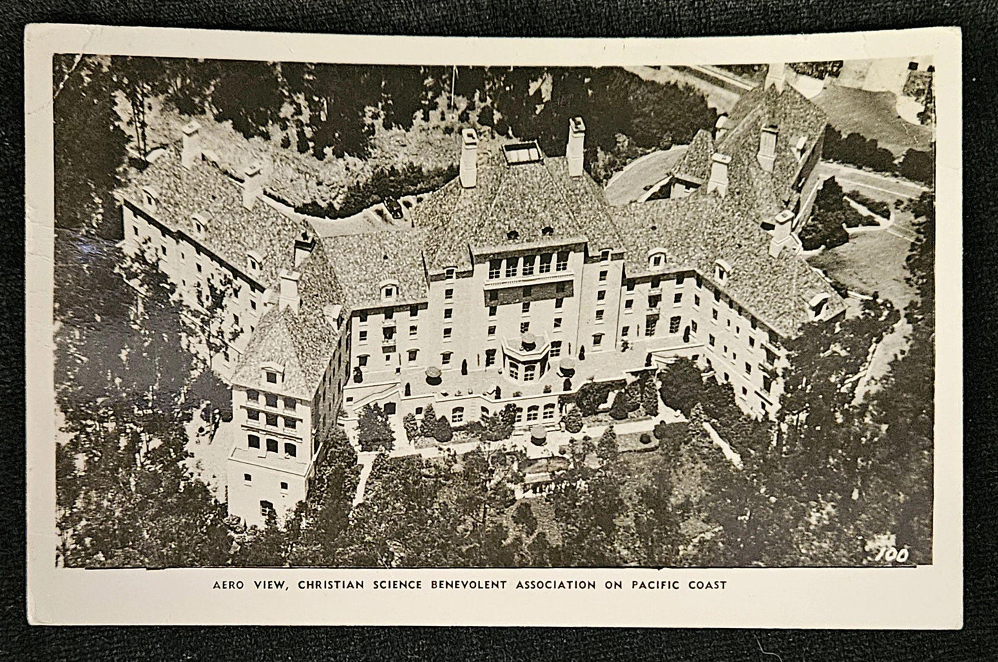RPPC Christian Science Benevolent Association Pacific Coast, California - Vintage Postcard