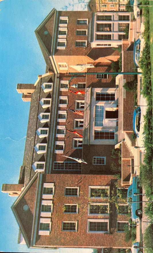 Ohio University Center - Athens, Ohio - Photo: Clarence White - Vintage University Postcard