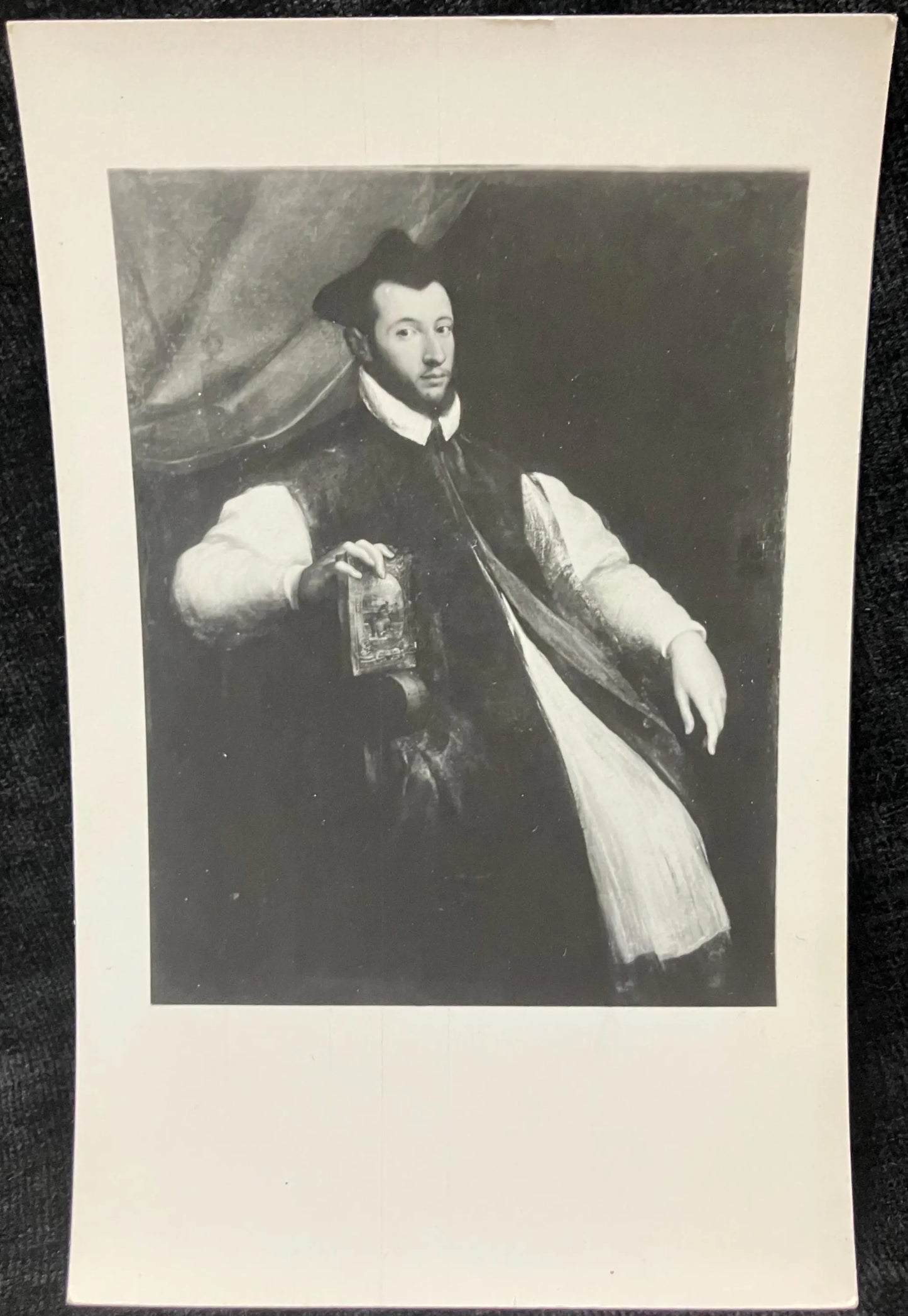 The Prelate - Vintage Black and White Postcard