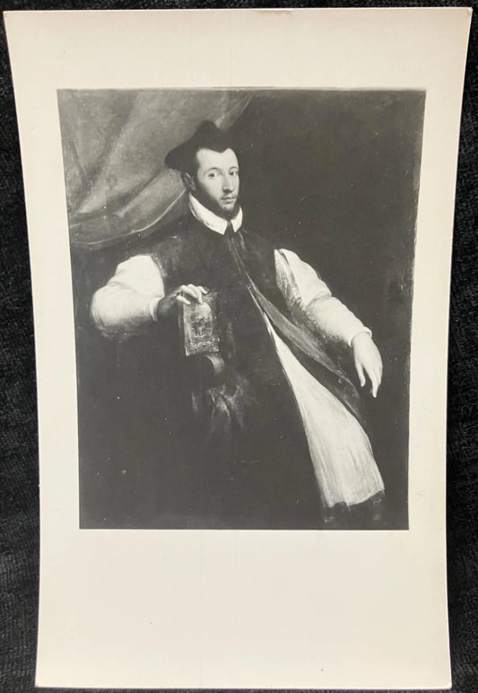 The Prelate - Vintage Black and White Postcard