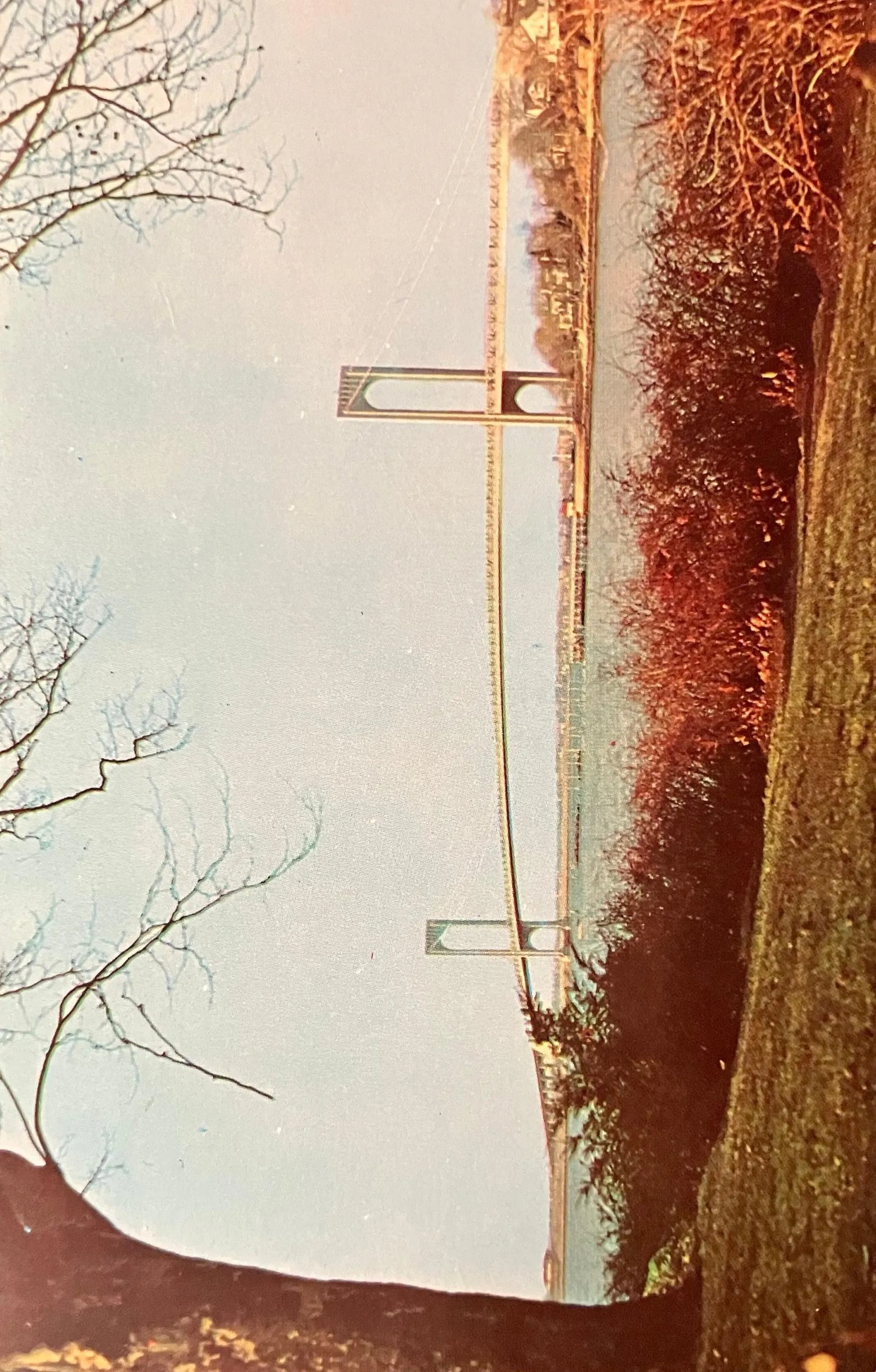 Bronx-Whitestone Bridge in New York - Photo by Milt Price - Vintage NYC Bridge Postcard