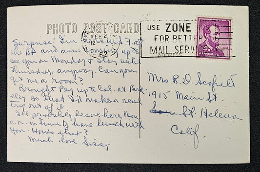 RPPC Christian Science Benevolent Association Pacific Coast, California - Vintage Postcard