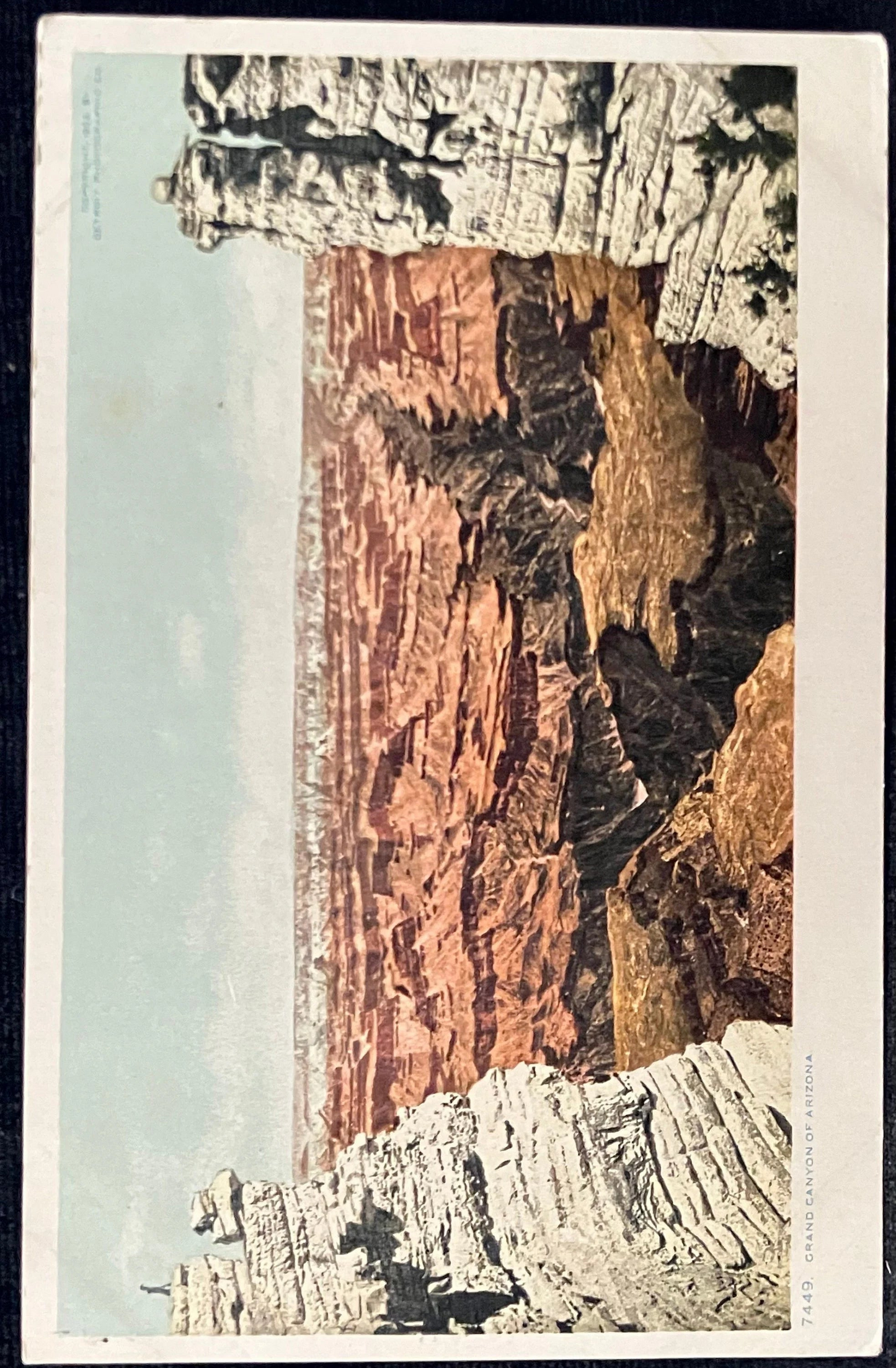 Grand Canyon of Arizona - Vintage Postcard