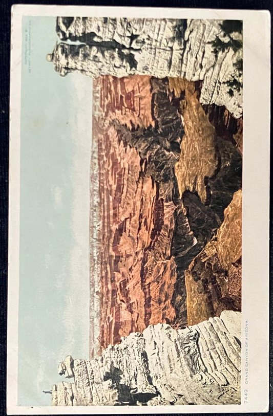 Grand Canyon of Arizona - Vintage Postcard