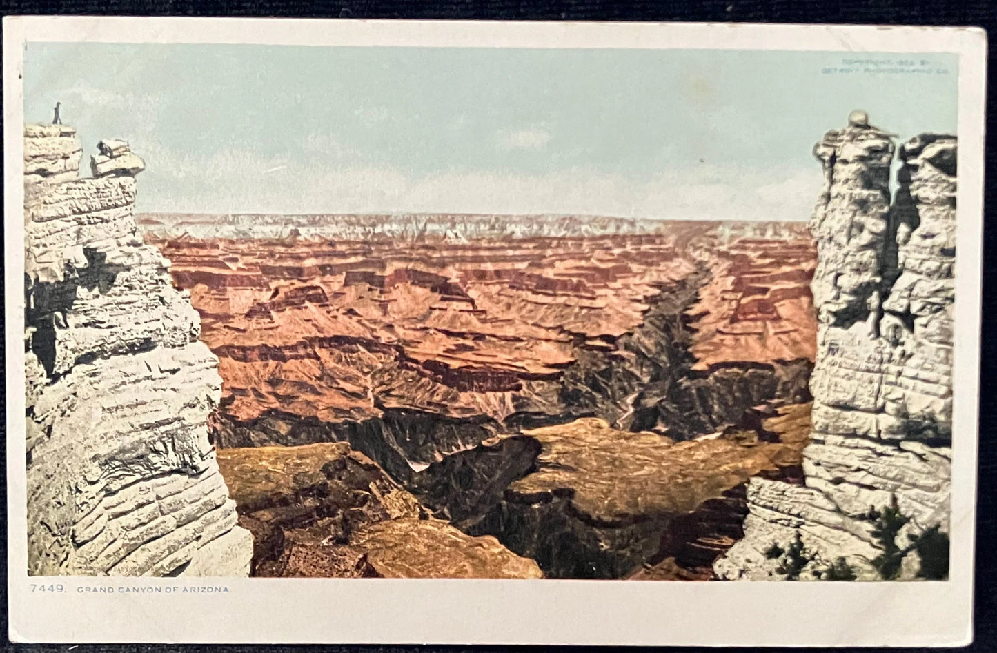 Grand Canyon of Arizona - Vintage Postcard