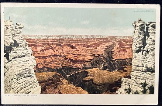 Grand Canyon of Arizona - Vintage Postcard